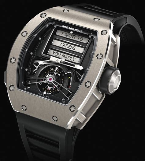 richard mille sex watch|Up Close with the Richard Mille RM 69 Erotic Tourbillon.